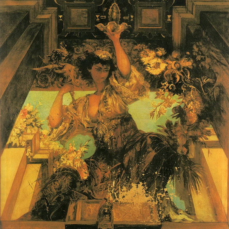 Decorazione - simbolo di felice godimento della vita